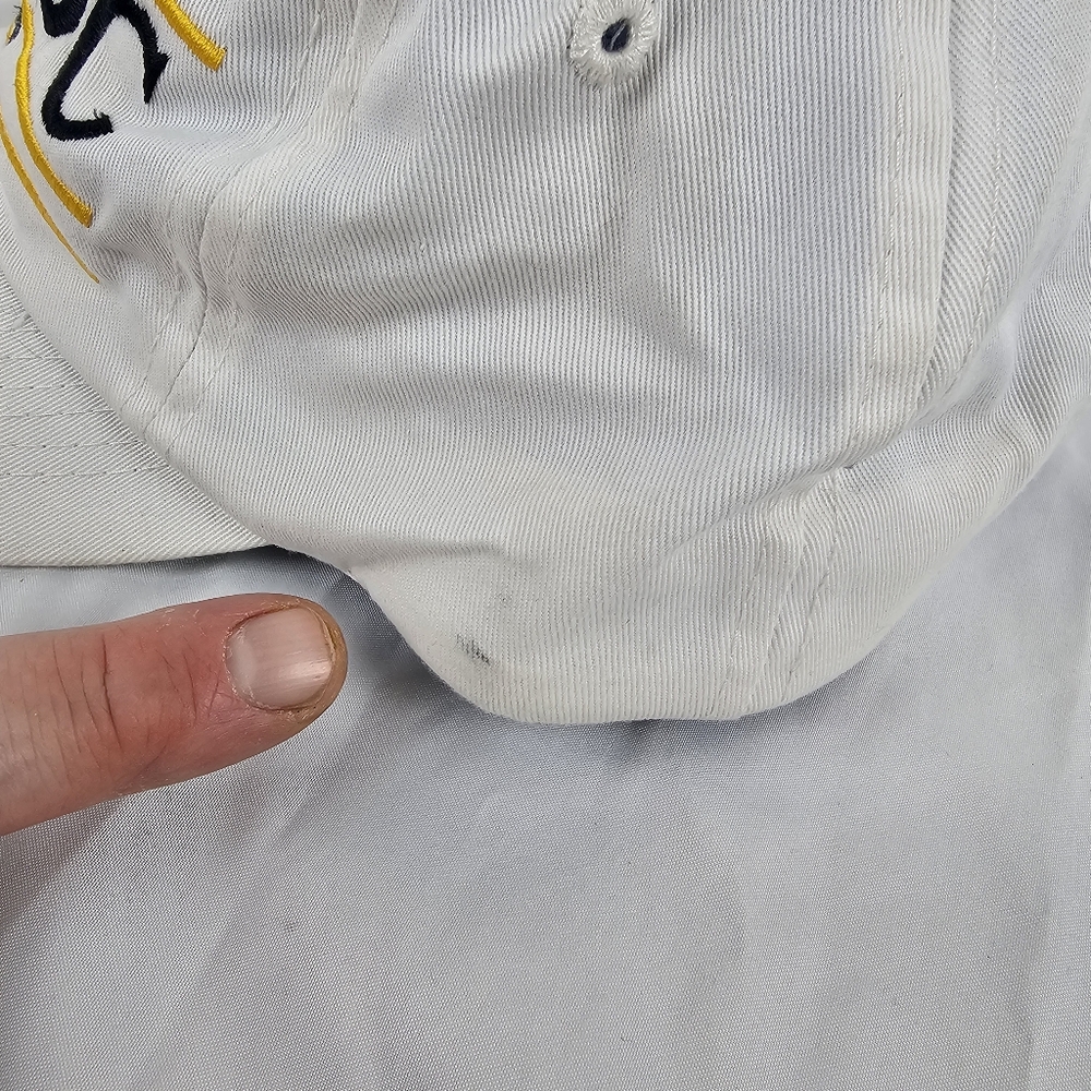 Vintage UMBC Retrievers Golf College White Cap Hat Snapback NCAA Men's The Game - Picture 2 of 9